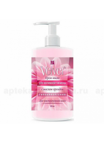 Velvet крем-мыло д/интимной гигиены с маслом орхидеи 320мл д/чувст кожи N 1 оптом