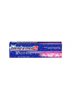 Blend-a-med 3D White з/паста 100мл бодрящая свежесть 3в1 N 1