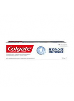 Colgate зубная паста безопасное отбеливание 75мл N 1