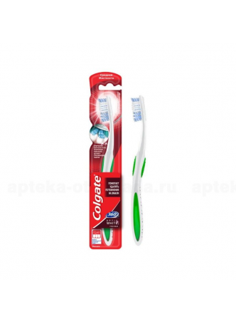 Colgate зубная щетка 360 Optic White средней жесткость N 1 оптом