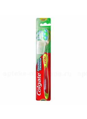 Colgate зубная щетка сенсация свежести средней жесткости N 1