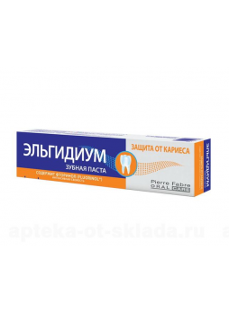 Elgydium защита от кариеса зубная паста интенсивная свежесть 75 мл N 1
