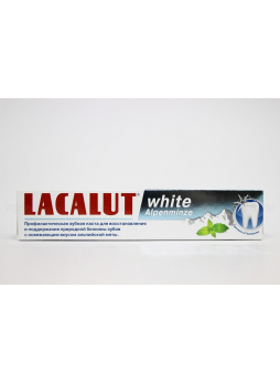 Lacalut Уайт зубная паста альпийская мята 75мл N1