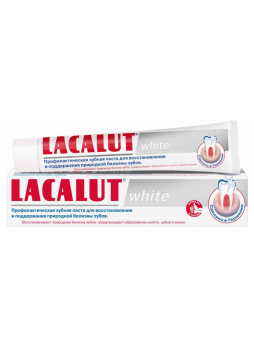 Lacalut зубная паста Уайт 75мл N 1