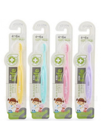 LION Kids Safe-2 зубная щетка с ионами серебра д/детей 4-6лет N 1
