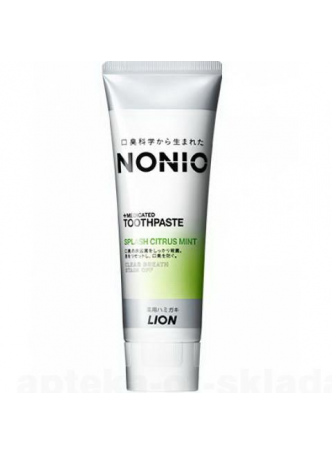 LION Проф. з/паста "Nonio" комплексного действия (аромат цитр. и мяты) 130гр. N 1