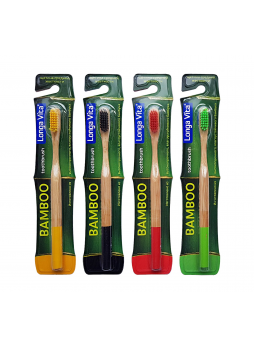 Longa Vita Bamboo зубная щетка средняя жесткость арт.ВТ-2 N 1