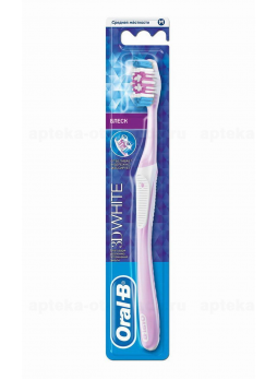 Oral-B 3D white блеск з/щетка средняя жесткость N 1