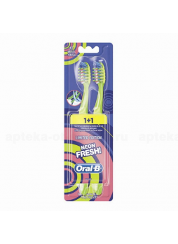 Oral-b Neon fresh з/щетка 40 мягкая промо 1+1 N 1