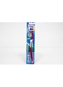 oral-b щетка зубная пятисторонняя чистка комплекс 40 средняя N 1