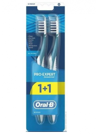 Oral-b зубная щетка pro-expert medium набор N 2