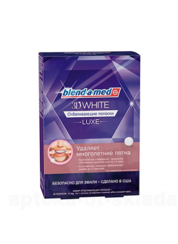 Отбеливающие полоски Blend-a-med 3D White Luxe N 28