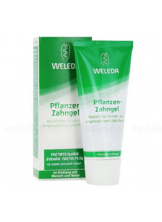 Weleda Зубная паста-гель растительная на травах для всей семьи 75 мл N 1