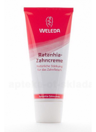 Weleda Зубная паста растительная Ратания 75мл N 1
