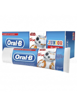 Зубная паста Oral-B Junior д/детей нежная мята без сахра 6+ лет 75мл N 1