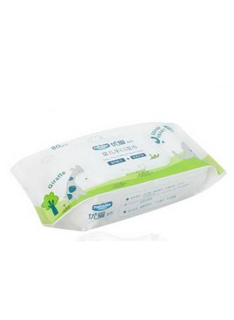 Palmbaby салфетки влажные нейтральный аромат B1280 N 80