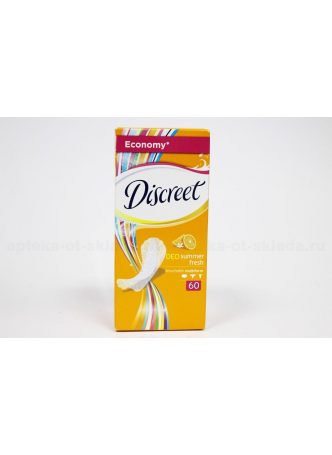 Discreet ежедн прокладки Alldays мультиформ део Summer Fresh N 60 оптом