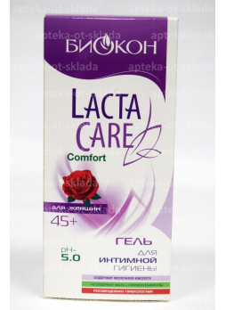 Lacta Care comfort гель д инт гигиены д/женщин 45+ 290 г N 1