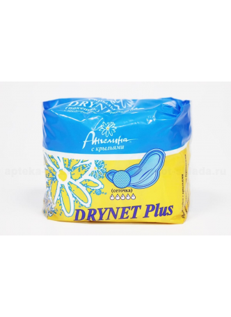 Прокладки Ангелина Drynet+ пак с крыл N 8 оптом