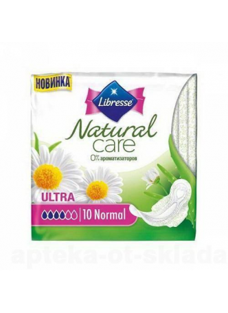 Прокладки Либресс Natural care Ультра Нормал N 10 оптом