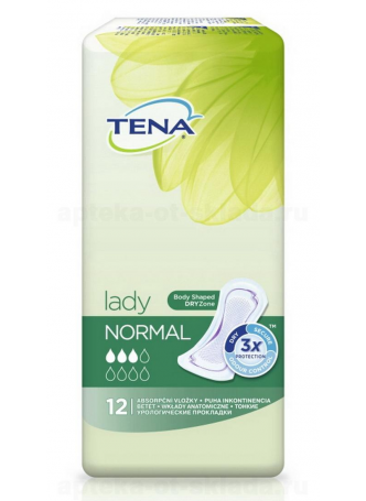 Прокладки Тена Lady slim нормал N 12 оптом