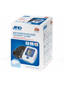 Тонометр AND UA-888 /автомат/на плечо/адаптер N 1