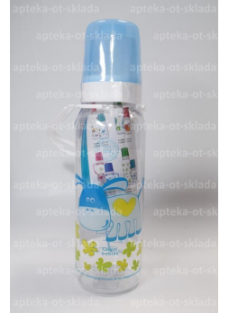 Canpol babies бутылка д/кормления с силикон соской 250мл +12мес N 1