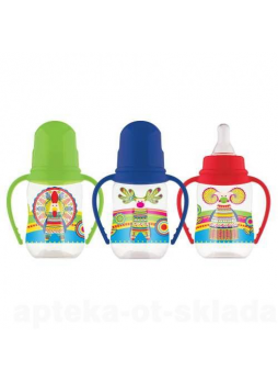 Lubby бутылочка с сил соской мол малый поток Русские мотивы 125мл /12013/ 0+мес N 1