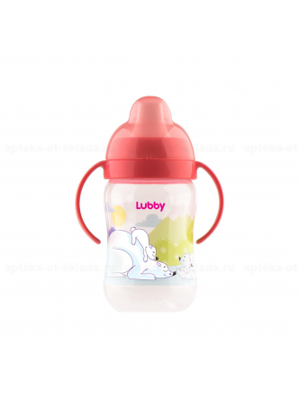 Lubby поильник-непроливайка со смен носиком 250мл /15184/ 6+мес N 1 оптом