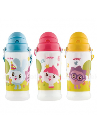 Lubby поильник с трубочкой 360мл /20911/ 12+мес N 1