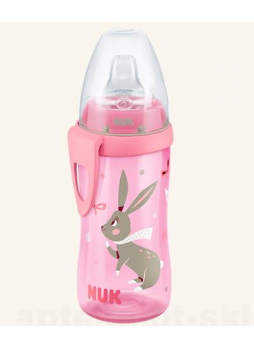Nuk First Choice+ Baby Rose бутылочка с силиконовой соской 0-6 мес 150 мл Зайчик N 1