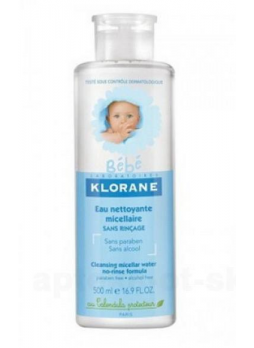 Klorane Bebe детская мицеллярная вода 500мл с физиокалендулином N 1