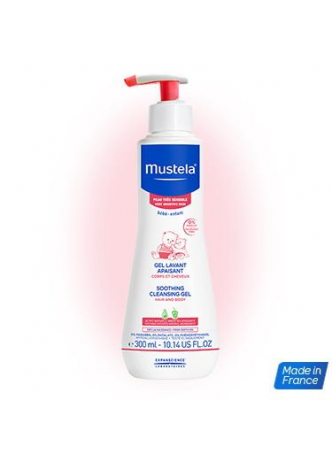 Mustela Bebe гель д/купания успокаивающий 300мл детский д/очень чувст кожи 0+мес N 1 оптом