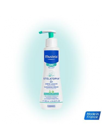 Mustela Bebe Stelatopia крем д/купания детский 200мл д/сух кожи 0+мес N 1 оптом