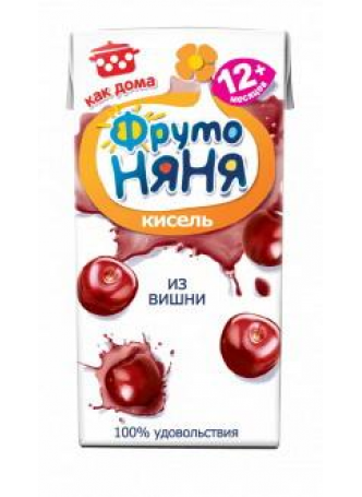 ФрутоНяня кисель вишня 200 мл N 1 оптом