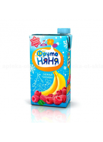 ФрутоНяня Нектар банан/яблоко/вишня/малина 500 мл N 1 оптом