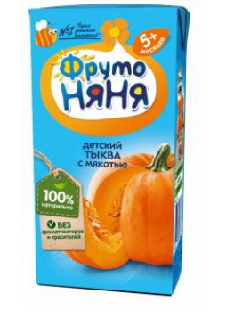 ФрутоНяня Нектар тыква/мяк/сах 200мл N 1