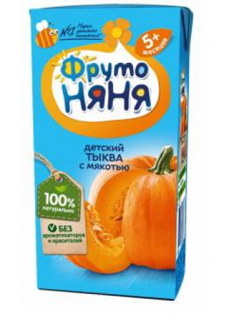 ФрутоНяня Нектар тыква/мяк/сах 200мл N 1 оптом