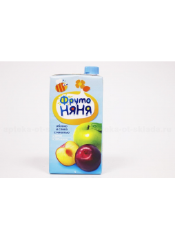 ФрутоНяня Нектар яблоко/слива/мяк/сах 500мл N 1