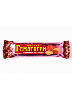 Гематоген Русский с изюмом в глазури 40г N 1
