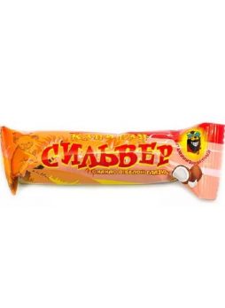 Капитан Сильвер батончик кокос в бел. глазури с какао 50г N 1