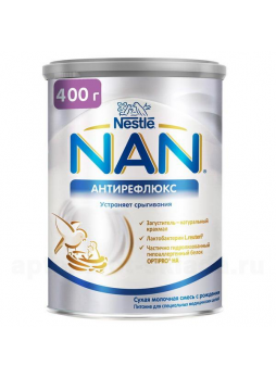 НАН смесь сухая Антирефлюкс c 0 мес 400г N 1