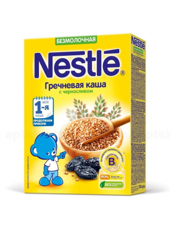 Нестле Каша б/мол греча/черносл 200г N 1 оптом