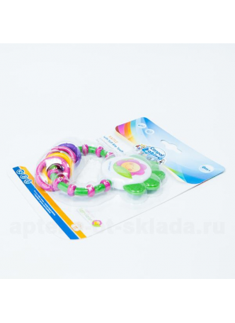 Canpol babies Happy garden погремушка с прорезывателем арт. 56/137 N 1 оптом