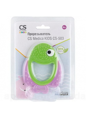 Kids прорезыватель силиконовый 6+ BPA Free CS-503 N 1
