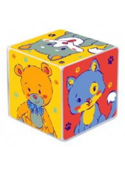 Курносики игрушка-кубик мир вокруг тебя /27168/ 6+мес N 1