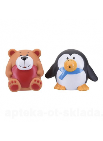 Курносики набор игрушек д/ванны Зоопарк 6+ (25080) N 1