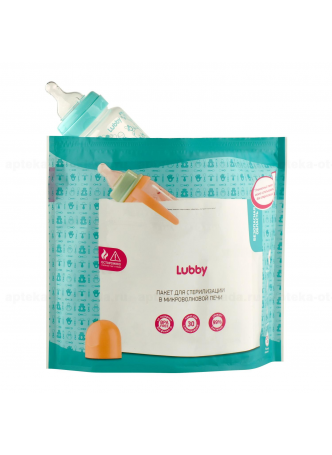 Lubby пакет д/стерилизации в СВЧ 29х20см /20273/ N 3