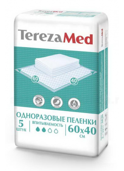 TerezaMed пеленки одноразовые 60х40 см N 5