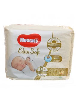 Huggies Elite Soft подгузники р-р 0+ (вес до 3,5 кг) N 50